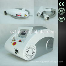 Strong wavelength nd yag long pulse laser tattoo/ hair removal